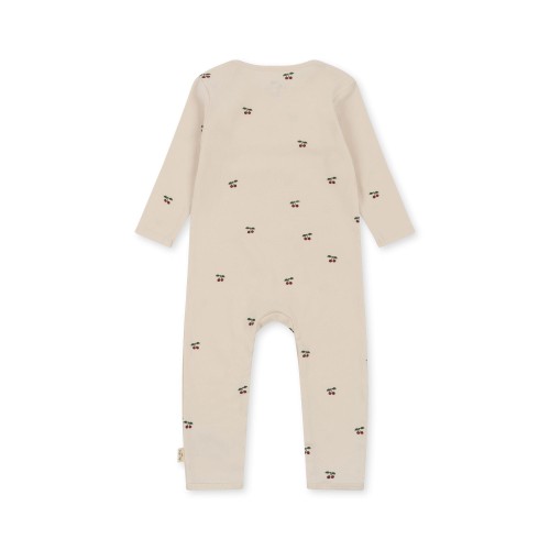 Pajacyk niemowlęcy Konges Sløjd ONESIE Cherry z organicznej bawełny