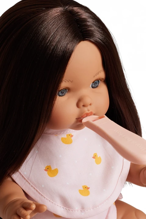 Tiny Harlow Tiny Tummies zabawa w karmienie lalki Truskawka