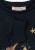 Loupy Lou Dark Navy – okrągły dekolt i detal materiału bluzy