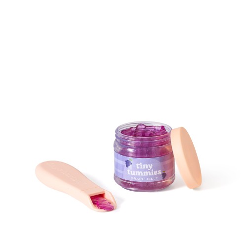 Tiny Harlow Tiny Tummies słoiczek i łyżeczka dla lalki Winogrono