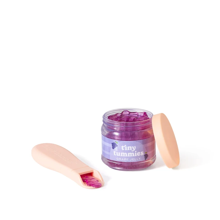 Tiny Harlow Tiny Tummies słoiczek i łyżeczka dla lalki Winogrono