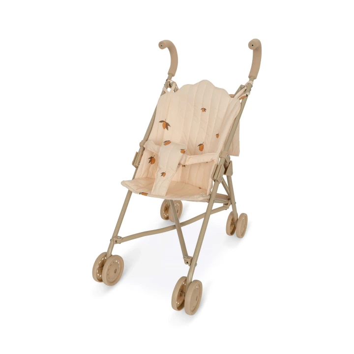 Konges Sløjd Doll Stroller Lemon – składany wózek dla lalek