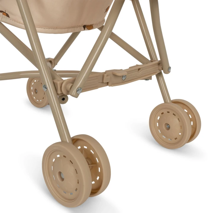 Doll Stroller Lemon – metalowy stelaż i podwójne koła