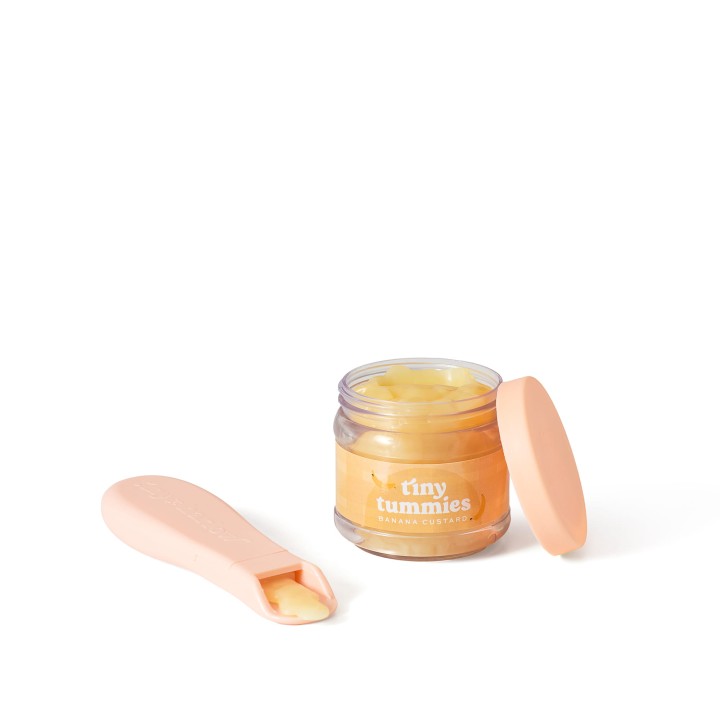 Tiny Harlow Tiny Tummies słoiczek i łyżeczka dla lalki Banan
