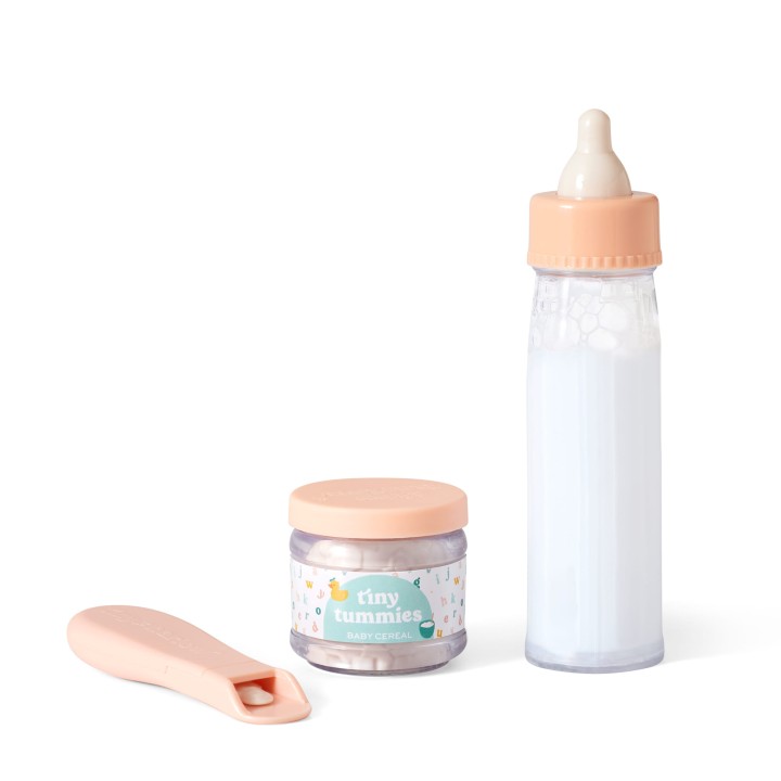 Tiny Harlow Tiny Tummies magiczna butelka i słoiczek dla lalki