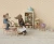 Maileg Dad Mouse Light Brown – myszka Tata w rodzinnej scenie zabawy