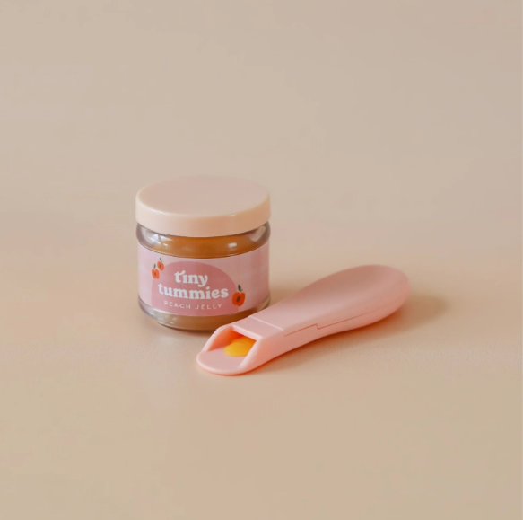 Tiny Harlow Tiny Tummies słoiczek dla lalki Brzoskwinia