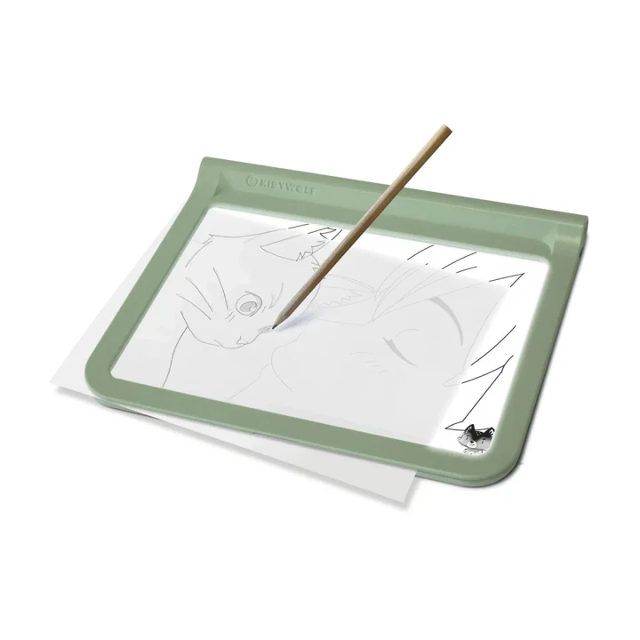Kidywolf KIDYDRAW PRO zielony na białym tle