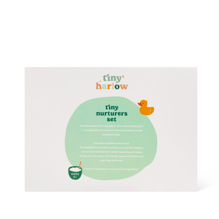 Tiny Harlow ilustracja na opakowaniu Pink Gingham