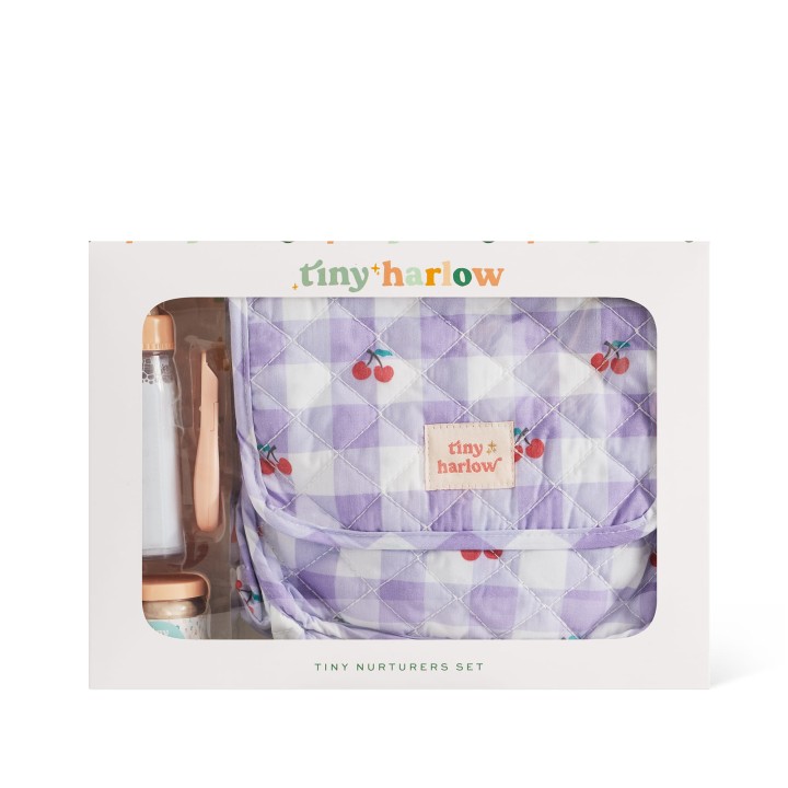 Tiny Harlow opakowanie torby z akcesoriami Lilac Cherry