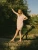 Francis &amp; Henry Nursing Dress blush pink pudrowo rozowa koszula nocna w plenerze