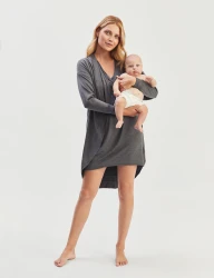 Koszula ciążowa do karmienia Nursing Dress vintage grey – Francis & Henry