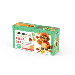 ChildGen Paw Pals Pizzeria Rafi – zestaw kreatywny 4 ciastoliny, foremki, mata