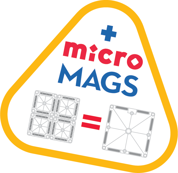 klocki magnetyczne micro mags straz pozarna