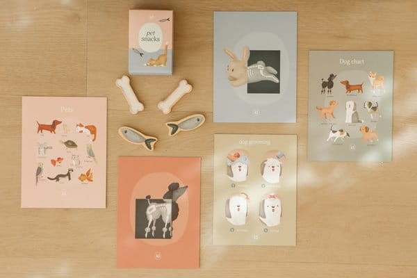 Little Dutch gabinet weterynarza FSC elementy zestawu i akcesoria