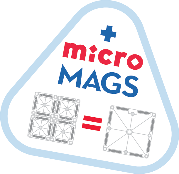 MAGNA-TILES Rail Racers Deluxe – kompatybilność z microMAGS