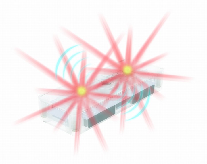 Klocki magnetyczne 50 el. – elementy zestawu straż pożarna.