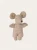 Maileg Baby Mouse Rose – myszka Baby w pasiastym ubranku