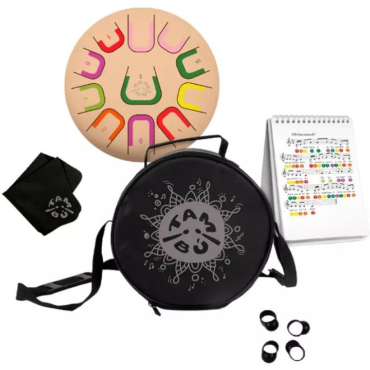 Porównanie wersji kolorystycznych bębenka językowego Tambu Soul Serenity.