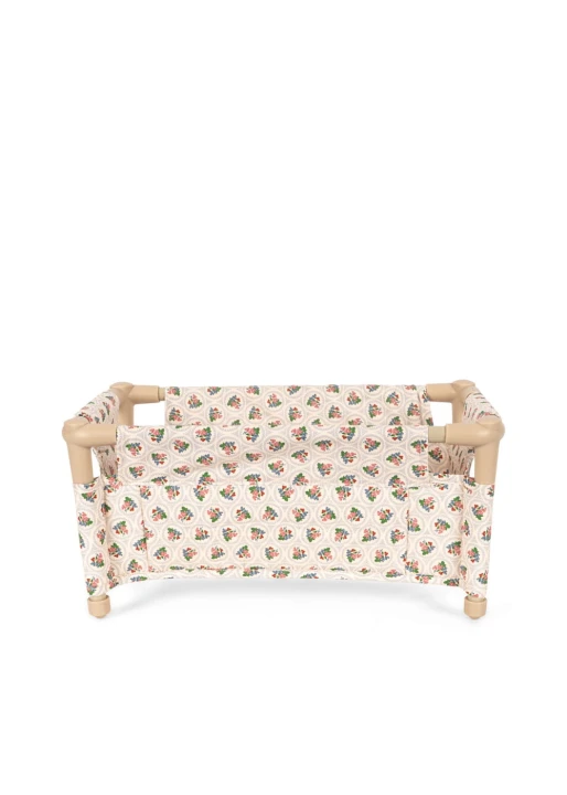 Konges Sløjd Doll Travel Bed Verona Blues łóżeczko turystyczne dla lalek