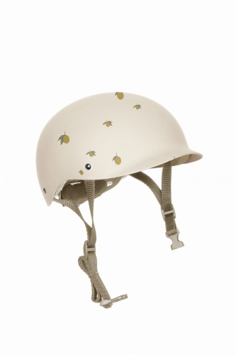 Dziecięcy kask rowerowy Konges Sløjd Cytrynowy – tył