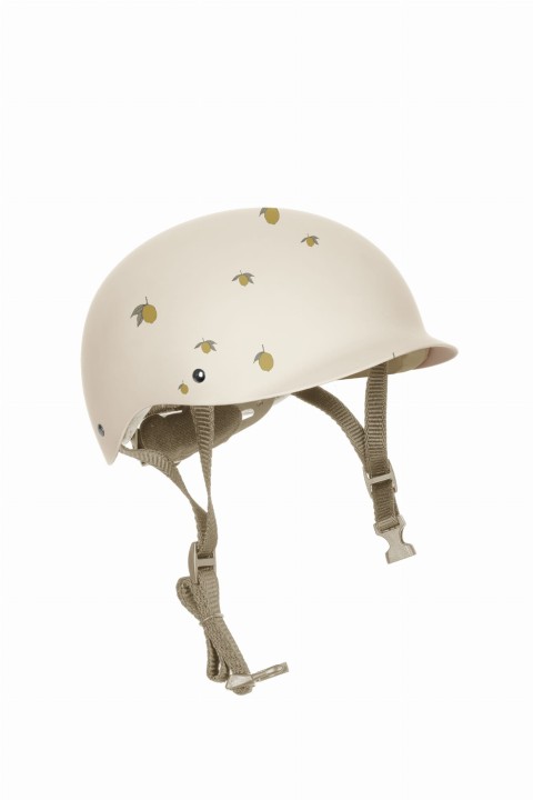 Dziecięcy kask rowerowy Konges Sløjd Cytrynowy – tył