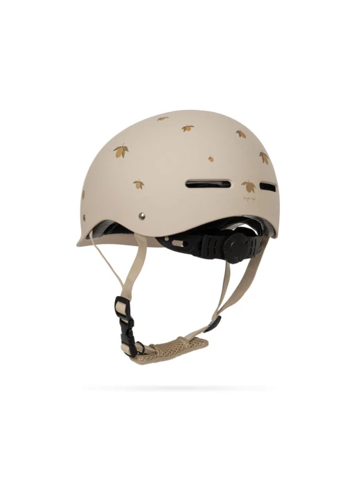 Konges Sløjd Bicycle Helmet Lemon kask rowerowy dziecięcy – tylny profil z regulacją