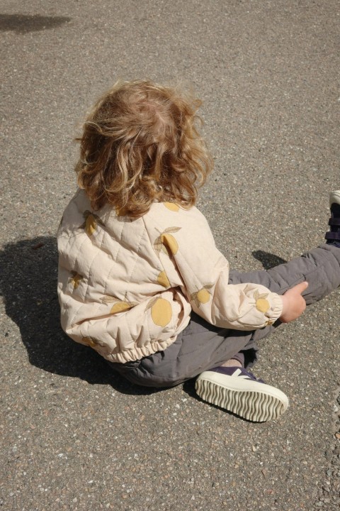 Bomberka termo Konges Sløjd Juno Printed Bomber Jacket na dziecku