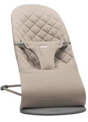 BABYBJÖRN Leżaczek Bliss Woven – Piaskowoszary