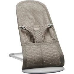 BABYBJÖRN Leżaczek Bliss Mesh – Szary Beż