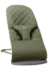 BABYBJÖRN Leżaczek Bliss Woven – Ciemnozielony