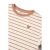 Liewood Tyler Heart Tuscany Rose longsleeve – detal serduszka i pasiastej dzianiny