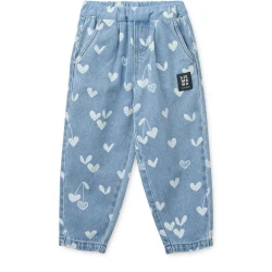 Borris Printed Denim Trousers – jeansowe spodnie Sweethearts