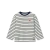 Liewood Tyler Stripe Classic Navy / Creme de la Creme koszulka z długim rękawem w paski