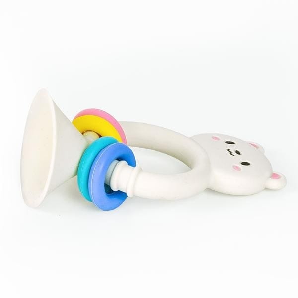 Tiger Tribe gryzak silikonowy Miś z przyssawką