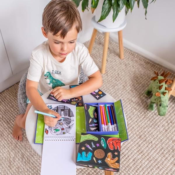 Tiger Tribe zestaw Dinozaury w kosmosie w użyciu