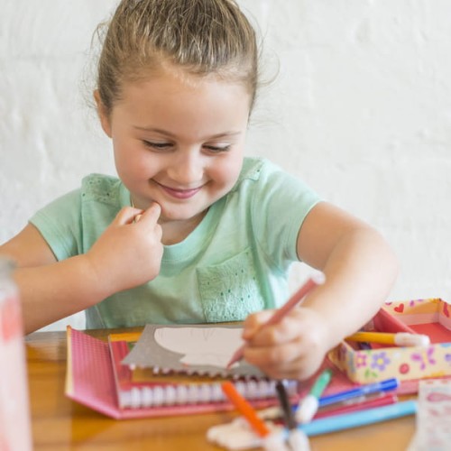 Kreatywna zabawa z kolorowankami baletowymi Tiger Tribe dla dzieci 5+