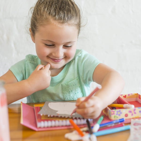 Kreatywna zabawa z kolorowankami baletowymi Tiger Tribe dla dzieci 5+