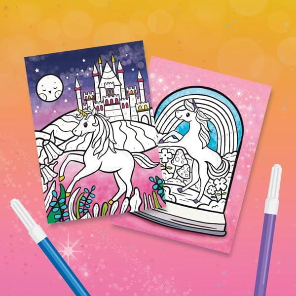 Elementy zestawu Tiger Tribe Jednorożce – plansze i akcesoria