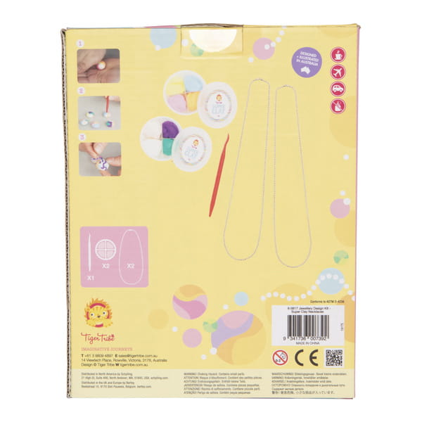 Zestaw DIY do tworzenia biżuterii dla dzieci od 5 lat.