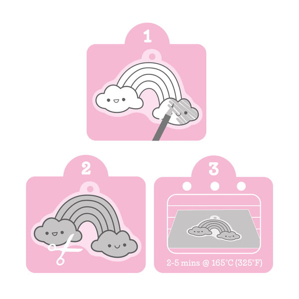 Kolorowe zawieszki DIY inspirowane słodkościami.