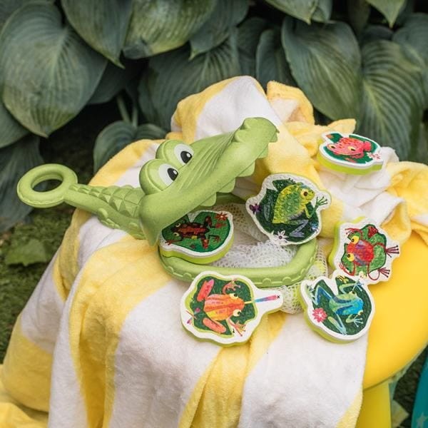 Zawartość zestawu zabawki kąpielowej Tiger Tribe.