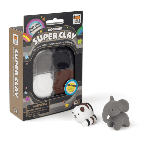 Zestaw piankoliny Tiger Tribe Księżycowa Noc w opakowaniu.