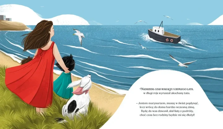 Kolorowe ilustracje w książce Tajemnica miłości dla dzieci.