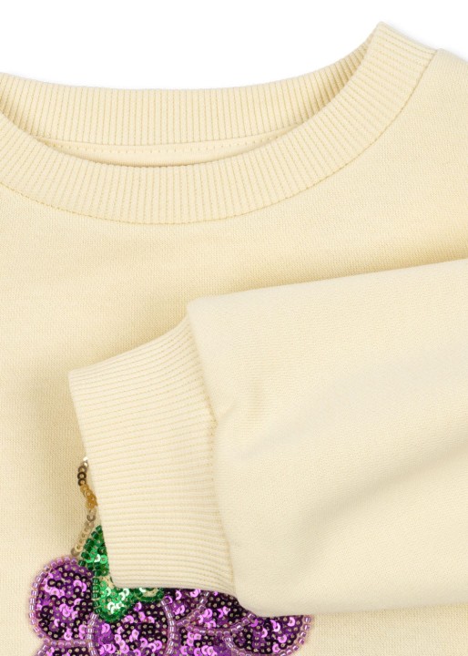 Bawełna organiczna OCS w bluzie dziecięcej Konges Sløjd.