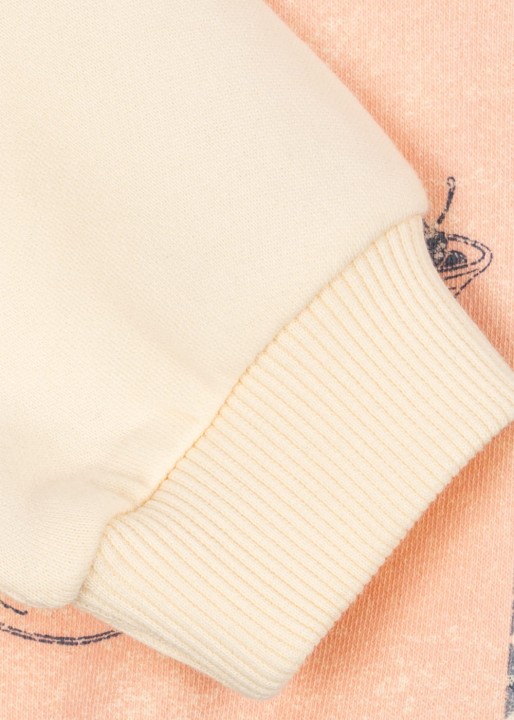 Miękka dzianina z 100% bawełny organicznej w koszulce polo Konges Sløjd Buttercream.