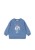 Bluza dziecięca Konges Sløjd Loumilla OCS w kolorze Colony Blue z bawełny organicznej.