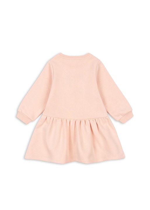 Tył sukienki dziecięcej Konges Sløjd Lou Terry OCS z bawełny organicznej.