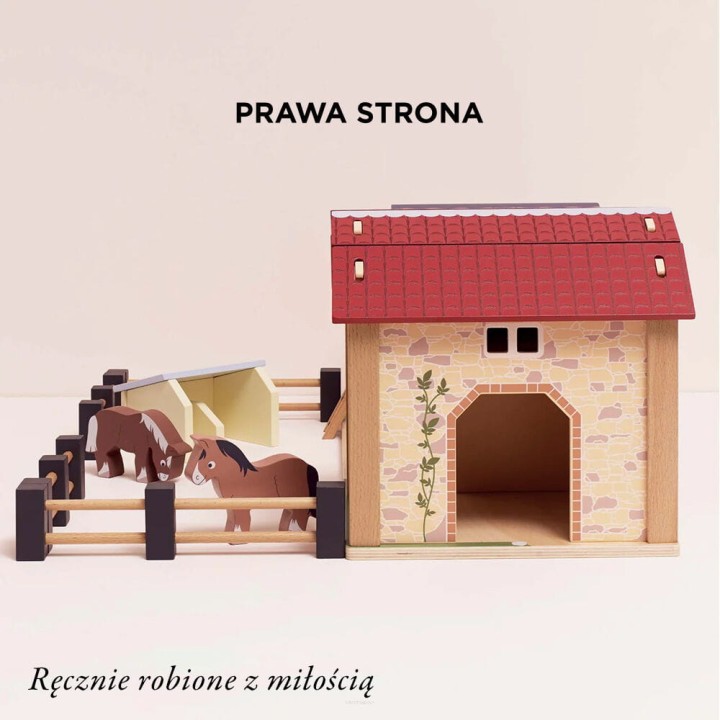 Farma dla dzieci – stajnia i zwierzęta