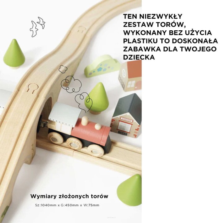 Tory drewniane – most i zjazd